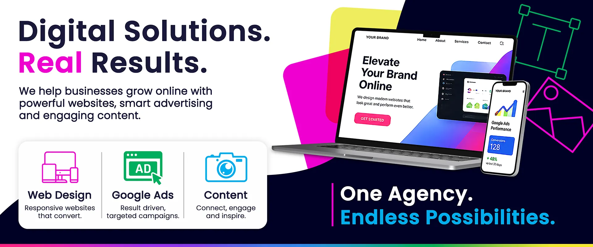 Web Agency Johannesburg Home Header Desktop